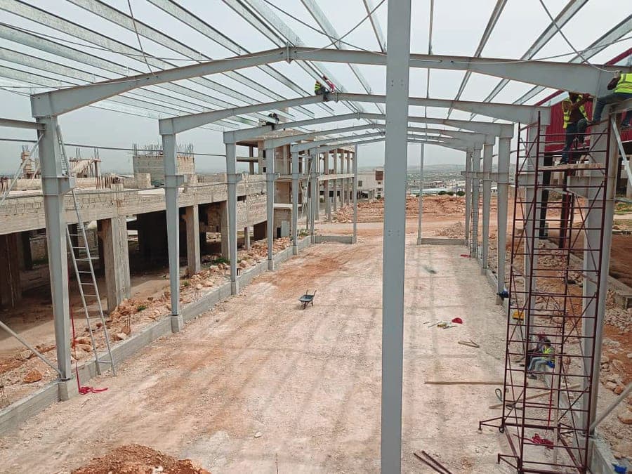 Çelik Hangar, Sheikh Najjar Sanayi Şehri